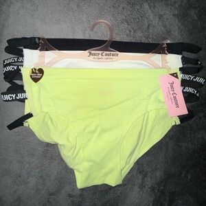 Juicy Couture Bikini style panties with sexy side cut out! 1X NWT!! Plus size!